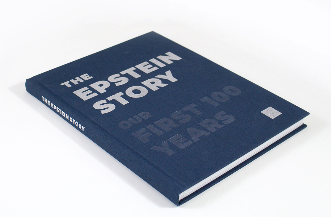 The Epstein Story – book cover, flat view