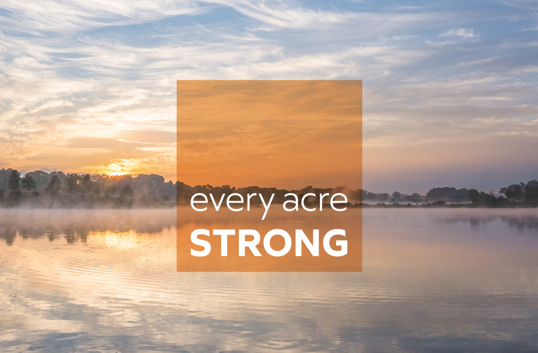 photo - Every Acre Strong endowment campaign theme and visual identity