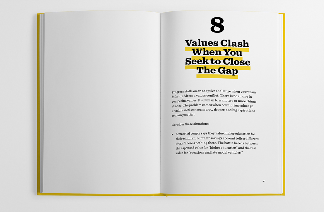 When Everyone Leads interior spread - sample chapter design