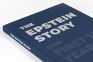 The Epstein Story monograph cover detail
